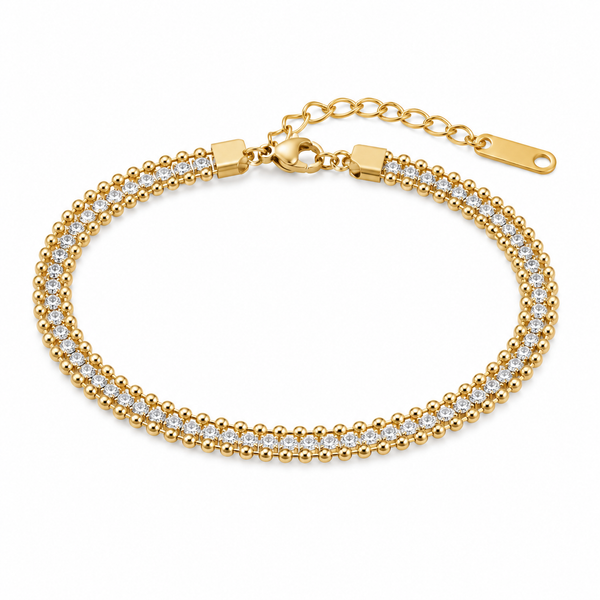 Crystal Cascade Bracelet