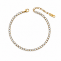 Gold Tennis bracelet