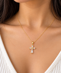 Crystal cross