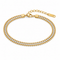 Crystal Cascade Bracelet