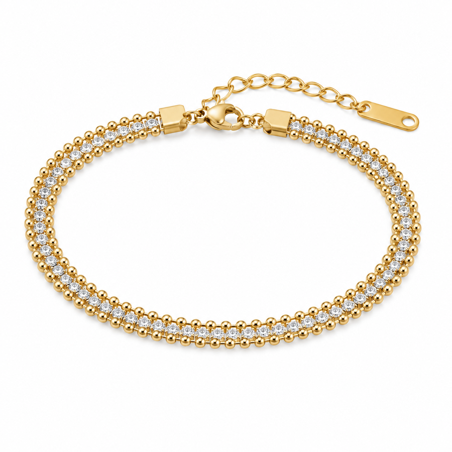 Crystal Cascade Bracelet