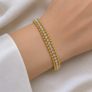 Crystal Cascade Bracelet - Image 2